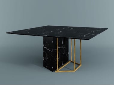 PLINTO - Square dining table by Meridiani