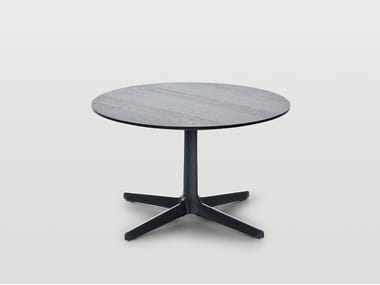 DS-144 - Round side table with 4-star base by de Sede