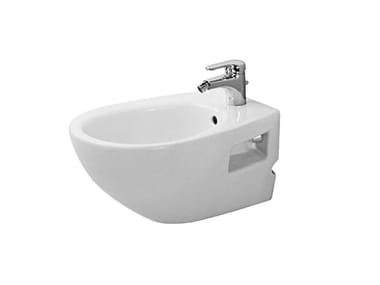 DURAPLUS - Wall-hung ceramic bidet by Duravit