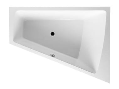 PAIOVA - Built-in corner bathtub by Duravit