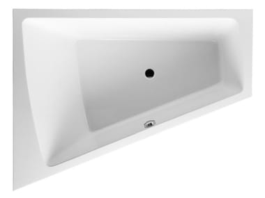PAIOVA - Built-in corner bathtub by Duravit