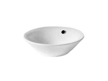 STARCK 1 - Countertop ceramic washbasin by Duravit
