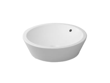 STARCK 1 - Countertop ceramic washbasin by Duravit