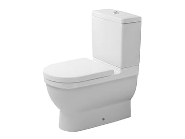 STARCK 3 - Close coupled ceramic toilet by Duravit