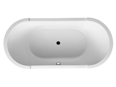STARCK - Built-in oval bathtub by Duravit