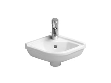 STARCK 3 - Corner ceramic handrinse basin by Duravit