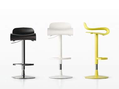 BCN - Swivel height-adjustable stool by Kristalia