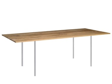 ANTON - Rectangular table by e15