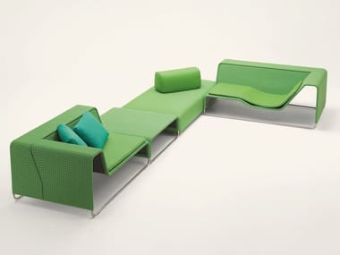 ISLAND - Sectional modular garden sofa by Paola Lenti