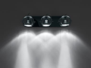 BELUGA COLOUR - Chrome plated wall lamp by Fabbian