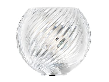 DIAMOND SWIRL - Crystal wall light by Fabbian