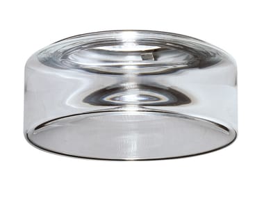 BLOW - LED round glass spotlight by Fabbian