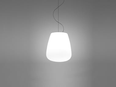 LUMI BAKA - Glass pendant lamp by Fabbian