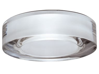 LEI - Recessed crystal spotlight for false ceiling by Fabbian