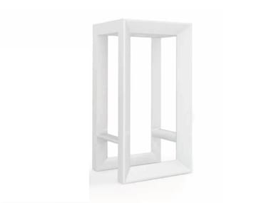 FRAME - Square polyethylene high table by Vondom