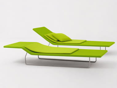 SURF - Recliner sun lounger by Paola Lenti