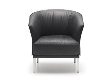 DS-291 - Upholstered leather armchair by de Sede