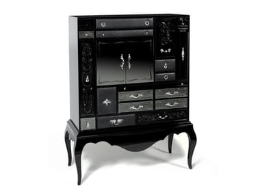 MONDRIAN - Mahogany bar cabinet by Boca do Lobo