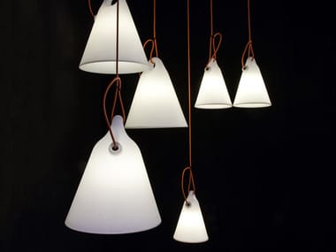 TRILLY - LED polyethylene outdoor pendant lamp by Martinelli Luce