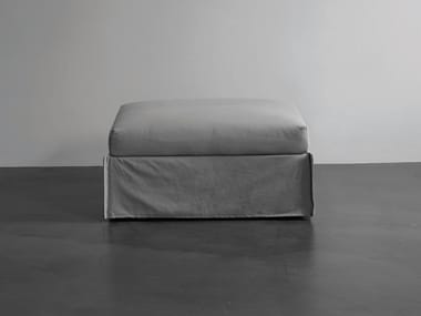 FOX - Fabric pouf bed with removable lining by Meridiani