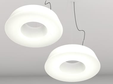 CIRCULAR POL XS - LED polyethylene pendant lamp by Martinelli Luce