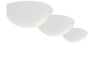 SEMISFERA - LED methacrylate ceiling lamp by Martinelli Luce