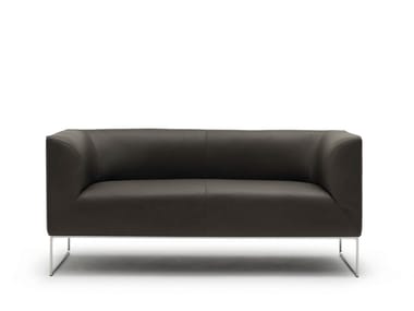 MELL - 3 seater leather sofa by Cor