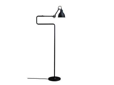 N°411 - Floor lamp with swing arm by Dcw Éditions