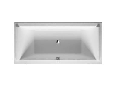 STARCK - Rectangular acrylic bathtub by Duravit