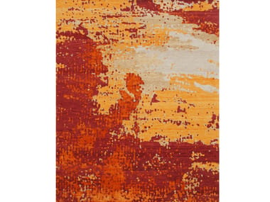 SIN TITULO 28 - Handmade rectangular wool rug by Living Divani