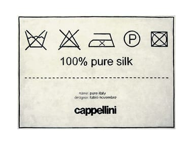 PURE ITALY - Hand-tafted New Zealand wool and vegetal fibre by Cappellini