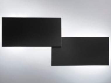 PUZZLE DOUBLE RECTANGLE - Aluminium wall lamp / ceiling lamp by Lodes