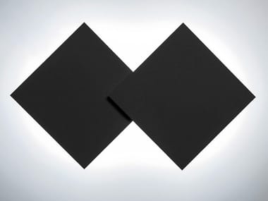 PUZZLE DOUBLE SQUARE - Aluminium wall lamp / ceiling lamp by Lodes