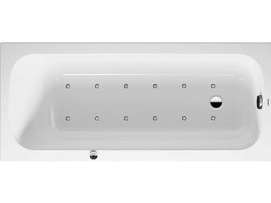 QATEGO - Rectangular hydromassage built-in bathtub by Duravit