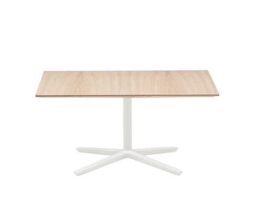 QUATTRO BM4721 - Aluminium table base with 4-spoke base by Andreu World