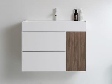 QUATTRO.ZERO - Vanity unit with drawers by Falper