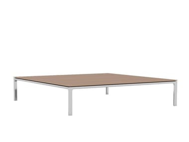 RAGLAN TABLE ME8554 - Rectangular oak coffee table by Andreu World