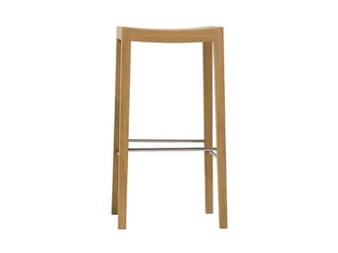 RDL BQ7297 - Wooden barstool by Andreu World