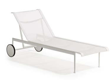 1966 - Recliner sun lounger with castors by Knoll