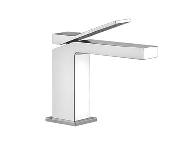 RETTANGOLO K - Countertop brass washbasin mixer without waste by Gessi