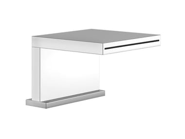 RETTANGOLO - Wall-mounted brass waterfall spout by Gessi