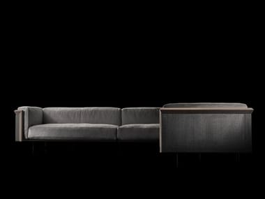 RF ROCK - Sectional wire mesh and fabric sofa by Henge