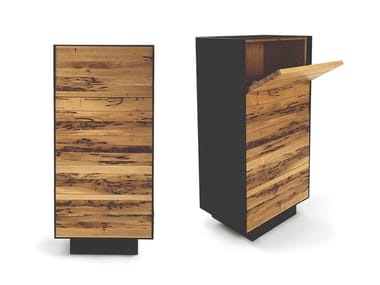 RIALTO 6 - Chest of drawers in solid wood with iron frame by Riva 1920