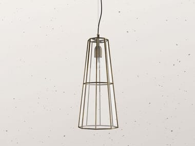 RILEGATO MEDINA TCE - LED brass pendant lamp by Il Fanale