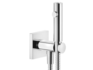 RILIEVO - Wall-mounted brass handshower with bracket by Gessi