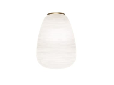 RITUALS 1 SEMI - Blown glass wall light by Foscarini