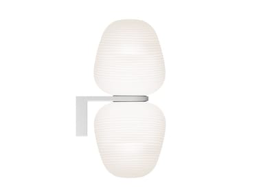 RITUALS 3 - Blown glass wall lamp by Foscarini