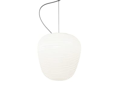 RITUALS 3 - Blown glass pendant lamp by Foscarini