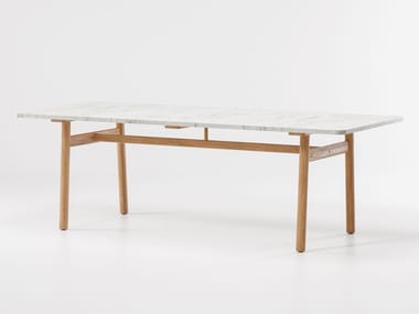 RIVA - Rectangular garden table by Kettal