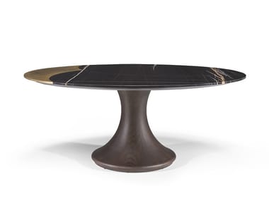 ROHAN - Round marble table by Visionnaire